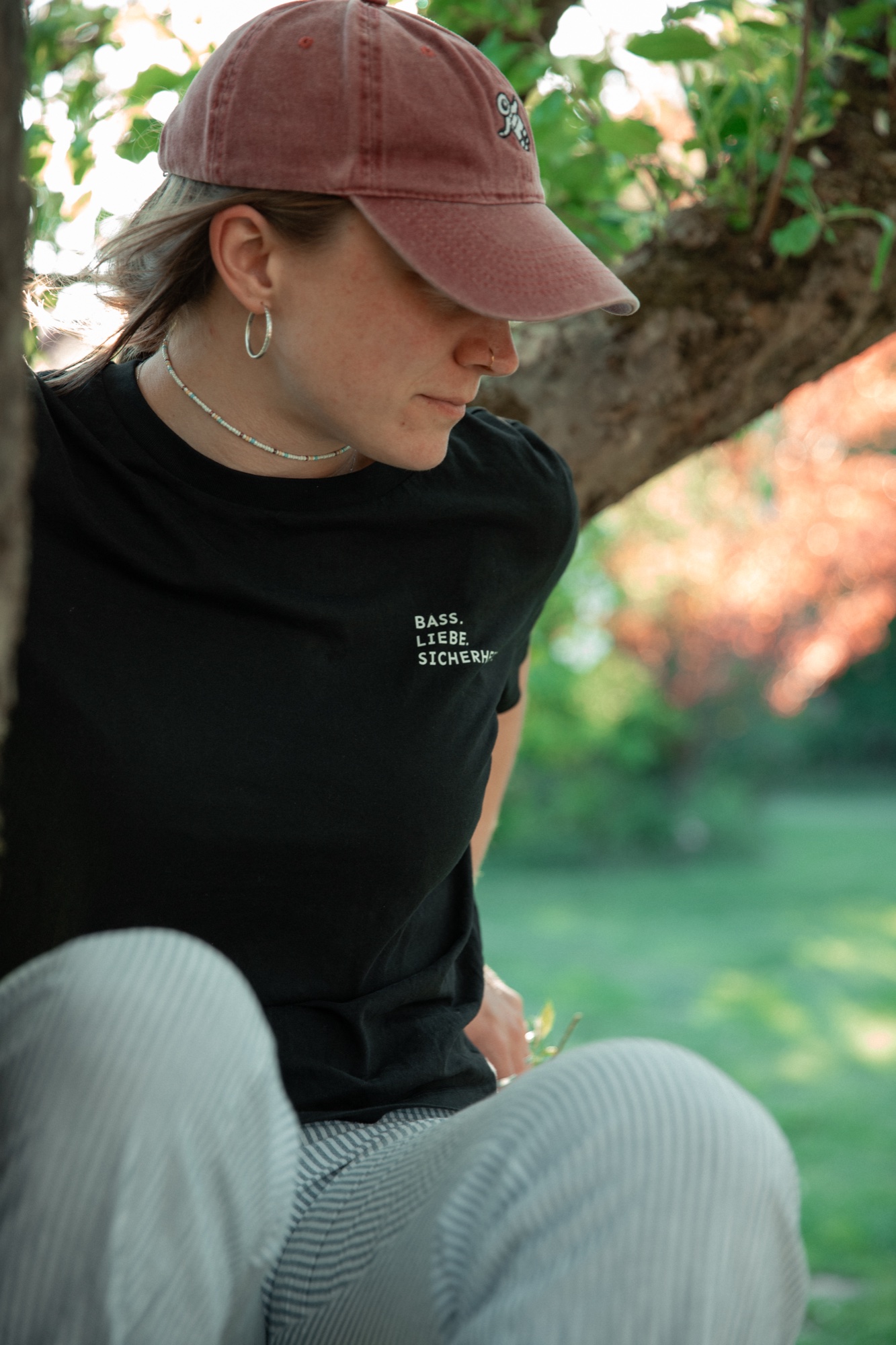 bass.liebe.sicherheit – tshirt schwarz 6